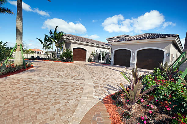 Permeable Paver Driveway in Fort Totten, ND